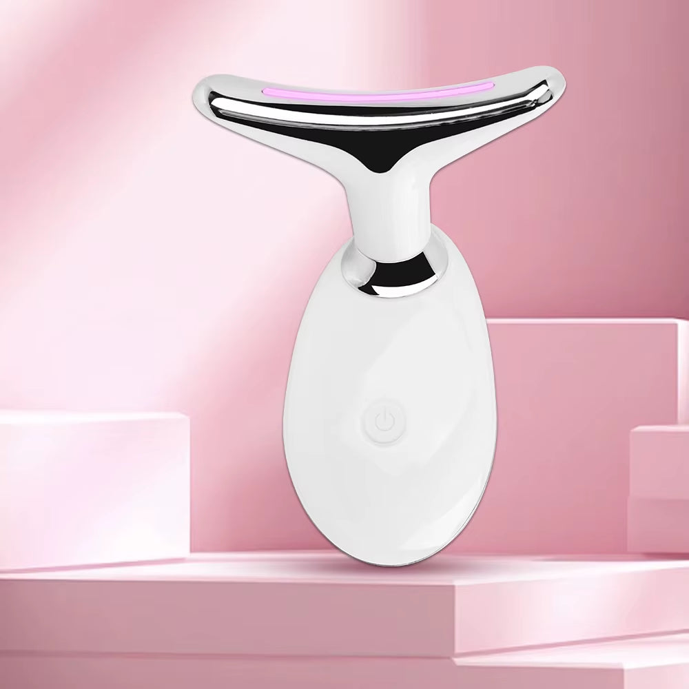 7-in-1 LED Face & Neck Lifter – Sculpt, Tighten & Glow